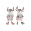 Dekoratyvinė figūrėlė DKD Home Decor Kalėdos Gyvūnas Poliesteris Elnias (14 x 17 x 28 cm) (2 vnt.)