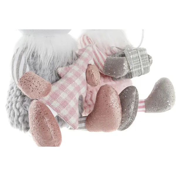 Dekoratyvinė figūrėlė DKD Home Decor Kalėdos Gyvūnas Poliesteris Elnias (14 x 17 x 28 cm) (2 vnt.)