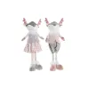 Dekoratyvinė figūrėlė DKD Home Decor Kalėdos Gyvūnas Poliesteris Elnias (15 x 11 x 49 cm) (2 vnt.)
