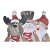 Apšvietimo apdaila DKD Home Decor Kalėdos (18 x 7 x 40,5 cm) (3 vnt.)