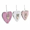 Набор новогодних елок DKD Home Decor полиэстер (22 x 8 x 1 cm) (3 штук)
