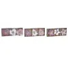 Kalėdinių papuošimų rinkinys DKD Home Decor Poliesteris (22 x 8 x 1 cm) (3 vnt.)