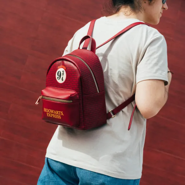 Harry Potter - Mini faux leather backpack from the Platform 9 3/4 collection