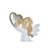 Новогоднее украшение DKD Home Decor Смола Ангел (6 x 5,5 x 11,5 cm) (2 штук)