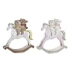 Ziemassvētku Nieciņš DKD Home Decor Sveķi (14 x 4,5 x 15 cm) (2 gb.)