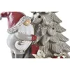 Ziemassvētku Nieciņš DKD Home Decor Koks Sveķi (15 x 10 x 18 cm) (2 gb.)