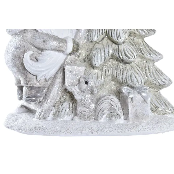 Ziemassvētku Nieciņš DKD Home Decor Koks Sveķi (15 x 10 x 18 cm) (2 gb.)