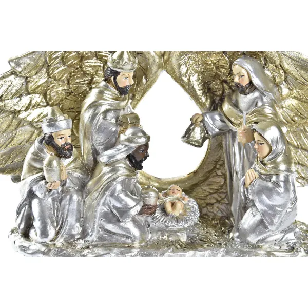 Новогоднее украшение DKD Home Decor Смола (27,5 x 7 x 10,5 cm) (2 штук)