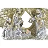 Joulukuusenpallo DKD Home Decor Hartsi (27,5 x 7 x 10,5 cm) (2 osaa)