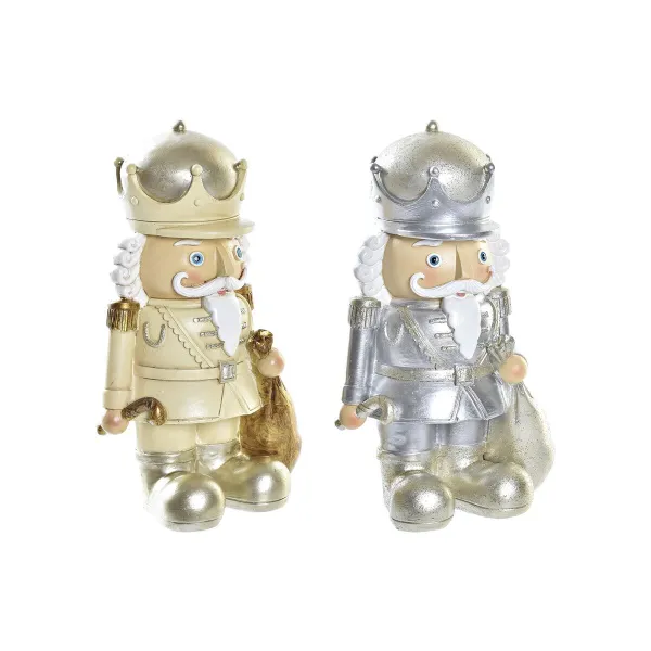 Ziemassvētku Nieciņš DKD Home Decor Sveķi (8,5 x 6 x 14,5 cm)