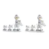 Ziemassvētku Nieciņš DKD Home Decor Sveķi (17 x 7,5 x 13,5 cm) (2 gb.)