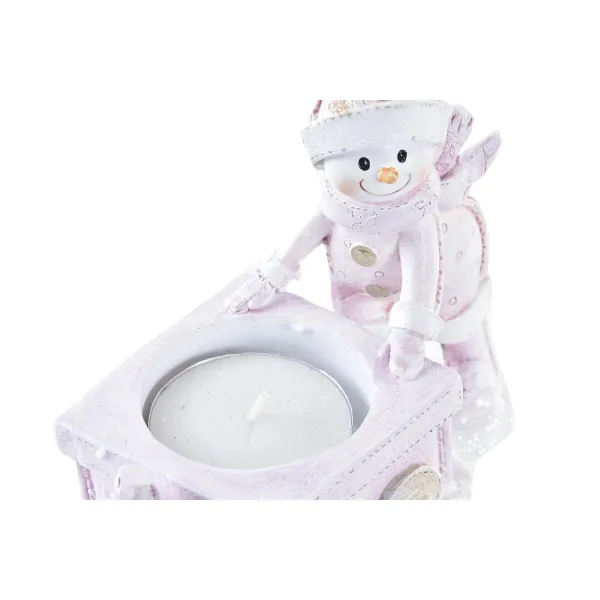 Ziemassvētku Nieciņš DKD Home Decor Sveķi (12 x 6,5 x 10 cm)
