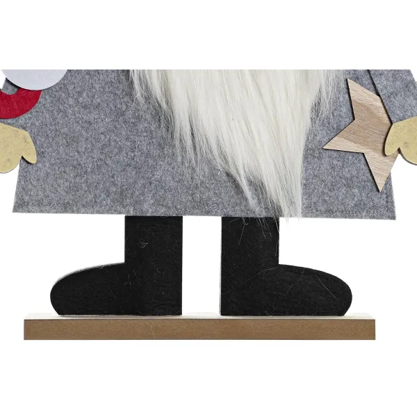 Ziemassvētku Nieciņš DKD Home Decor MDF Filcs (34 x 6 x 64 cm) (2 gb.)