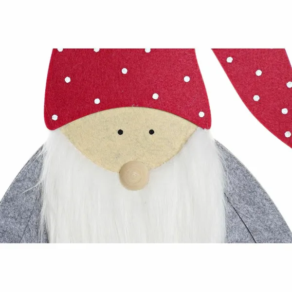 Ziemassvētku Nieciņš DKD Home Decor MDF Filcs (34 x 6 x 64 cm) (2 gb.)