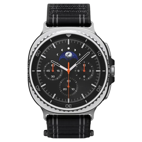 Spigen WBF0 Band - Strap for Samsung Galaxy Watch 8 / 8 Classic 40 / 44 / 46 mm (Black)