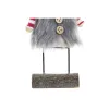 Kalėdų papuošalai DKD Home Decor Poliesteris Šiaurės elnias (8 x 5 x 23 cm) (2 vnt.)