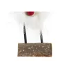 Новогоднее украшение DKD Home Decor полиэстер Северный олень (7 x 5 x 16 cm) (2 штук)
