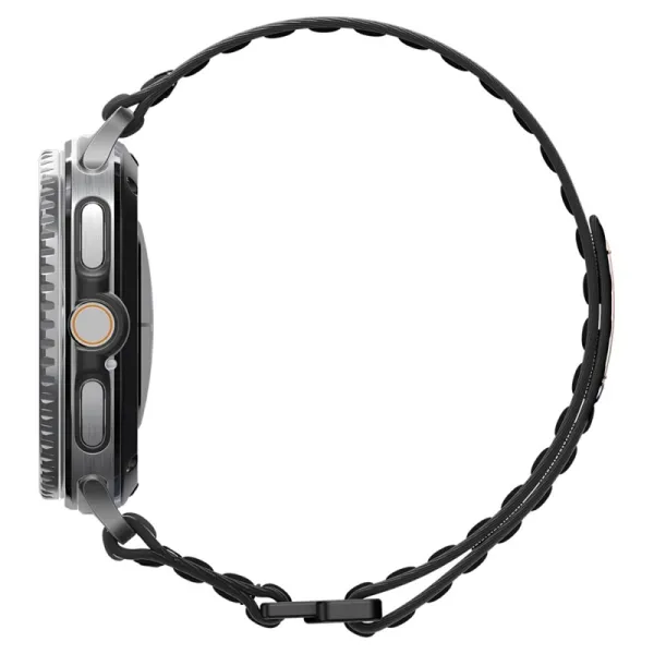 Spigen WBF0 Band - Strap for Samsung Galaxy Watch 8 / 8 Classic 40 / 44 / 46 mm (Black)