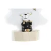 Ziemassvētku Nieciņš DKD Home Decor Koks Poliesters MDF Sveķi (12 x 8 x 15,5 cm) (2 gb.)