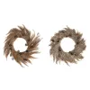 Ziemassvētku vainags DKD Home Decor Zieds (2 gb.) (60 x 5 x 60 cm)