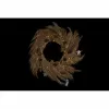 Ziemassvētku vainags DKD Home Decor Zieds (2 gb.) (60 x 5 x 60 cm)