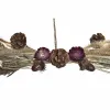 Новогоднее украшение DKD Home Decor Цветок (60 x 15 x 8 cm) (2 штук)