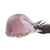 Ziemassvētku Nieciņš DKD Home Decor Poliesters Птица (25 x 8 x 8 cm) (2 gb.)