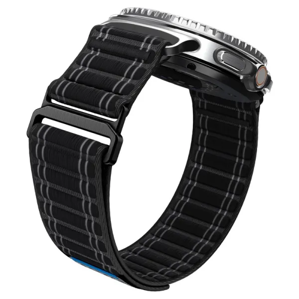 Spigen WBF0 Band - Strap for Samsung Galaxy Watch 8 / 8 Classic 40 / 44 / 46 mm (Black)