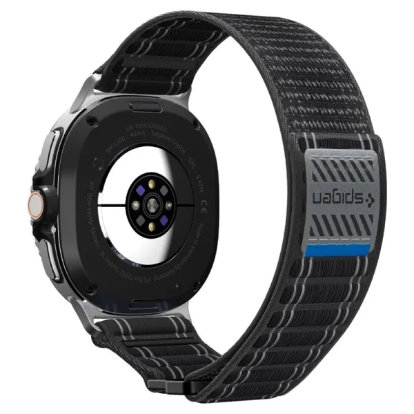 Spigen WBF0 Band - Strap for Samsung Galaxy Watch 8 / 8 Classic 40 / 44 / 46 mm (Black)