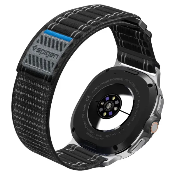 Spigen WBF0 Band - Strap for Samsung Galaxy Watch 8 / 8 Classic 40 / 44 / 46 mm (Black)