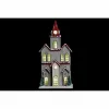 Новогоднее украшение DKD Home Decor дом MDF (13 x 8 x 28 cm) (2 штук)