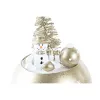 Christmas bauble DKD Home Decor MDF (8 x 8 x 11 cm) (3) (3 Units)