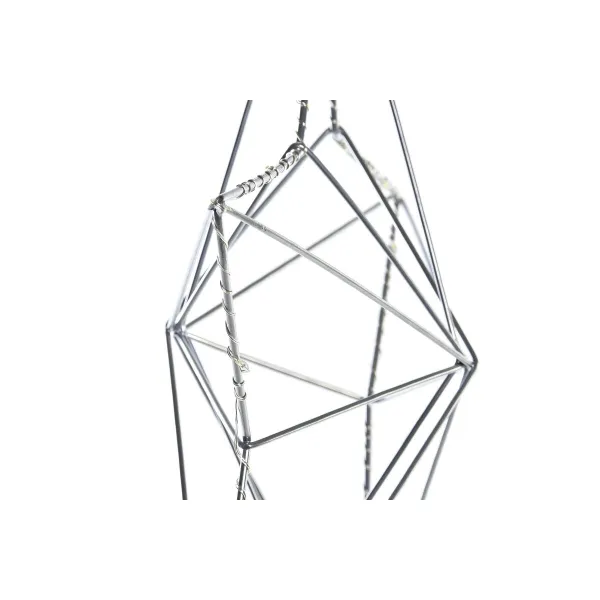 Ziemassvētku Nieciņš DKD Home Decor Metāls Zvaigzne (2 gb.) (30 x 11 x 30 cm)