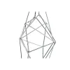 Ziemassvētku Nieciņš DKD Home Decor Metāls Zvaigzne (2 gb.) (30 x 11 x 30 cm)