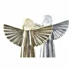 Kalėdų papuošalai DKD Home Decor Porcelianas Angelas (13 x 5 x 17 cm) (2 vnt.)
