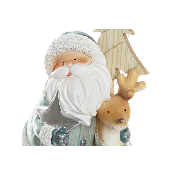 Новогоднее украшение DKD Home Decor Смола (15,5 x 15,5 x 28 cm) (2 штук)