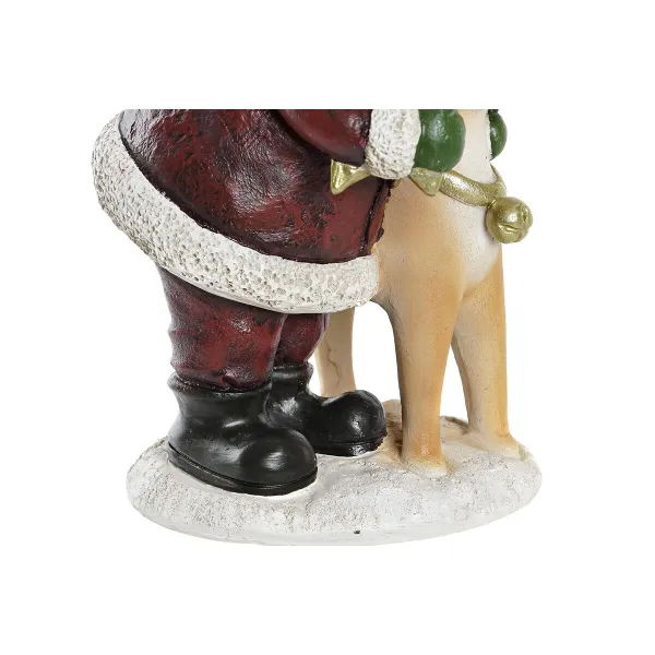 Новогоднее украшение DKD Home Decor Смола (15,5 x 15,5 x 28 cm) (2 штук)