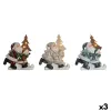 Joulukuusenpallo DKD Home Decor Hartsi (20 x 9 x 22 cm) (3 osaa)
