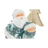 Ziemassvētku Nieciņš DKD Home Decor Sveķi (20 x 9 x 22 cm) (3 gb.)