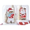 Новогоднее украшение DKD Home Decor Смола (13,5 x 13,5 x 23,5 cm) (2 штук)