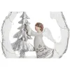 Joulukuusenpallo DKD Home Decor Hartsi (17 x 4,5 x 19 cm) (2 osaa)
