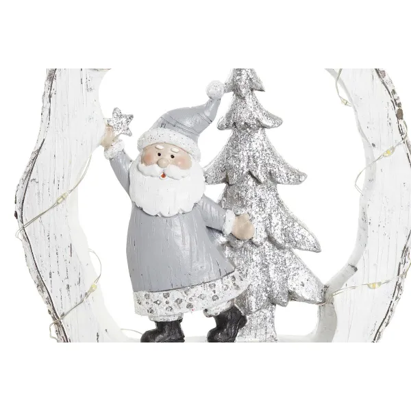 Joulukuusenpallo DKD Home Decor Hartsi (17 x 4,5 x 19 cm) (2 osaa)