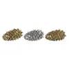 Новогоднее украшение DKD Home Decor Ананас Смола (13 x 7,5 x 7,5 cm) (3) (3 штук)