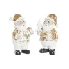 Kalėdų papuošalai DKD Home Decor Derva Senis Šaltis (8 x 6 x 13,5 cm) (2 vnt.)