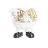 Kalėdų papuošalai DKD Home Decor Derva Senis Šaltis (8 x 6 x 13,5 cm) (2 vnt.)