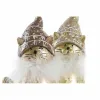 Joulukuusenpallo DKD Home Decor Hartsi Kissa (9 x 6 x 15 cm) (2 osaa)