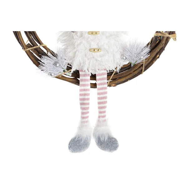 Новогоднее украшение DKD Home Decor ротанг (37 x 10 x 38 cm) (3 штук)