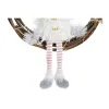 Ziemassvētku Nieciņš DKD Home Decor Rotangpalma (37 x 10 x 38 cm) (3 gb.)
