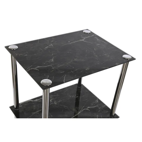 Kylpyhuonehyllyt DKD Home Decor Kristalli Teräs (40 x 30 x 105 cm)