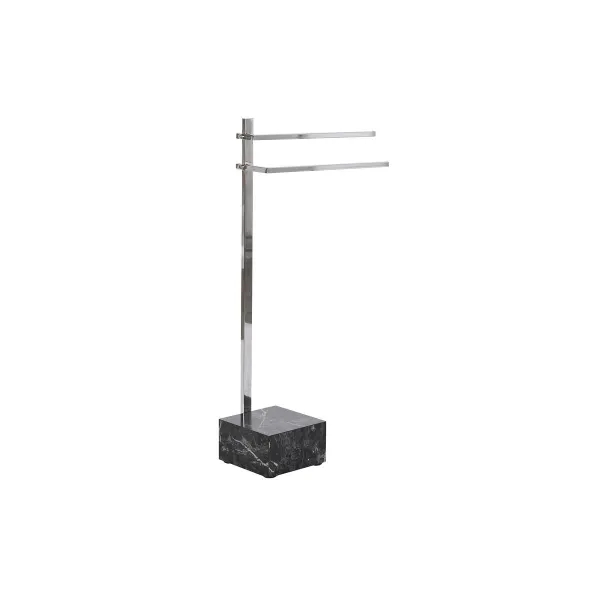 Brīvi stāvošais Dvieļu plaukts DKD Home Decor Sudrabains MDF Tērauds (45 x 21 x 80 cm)